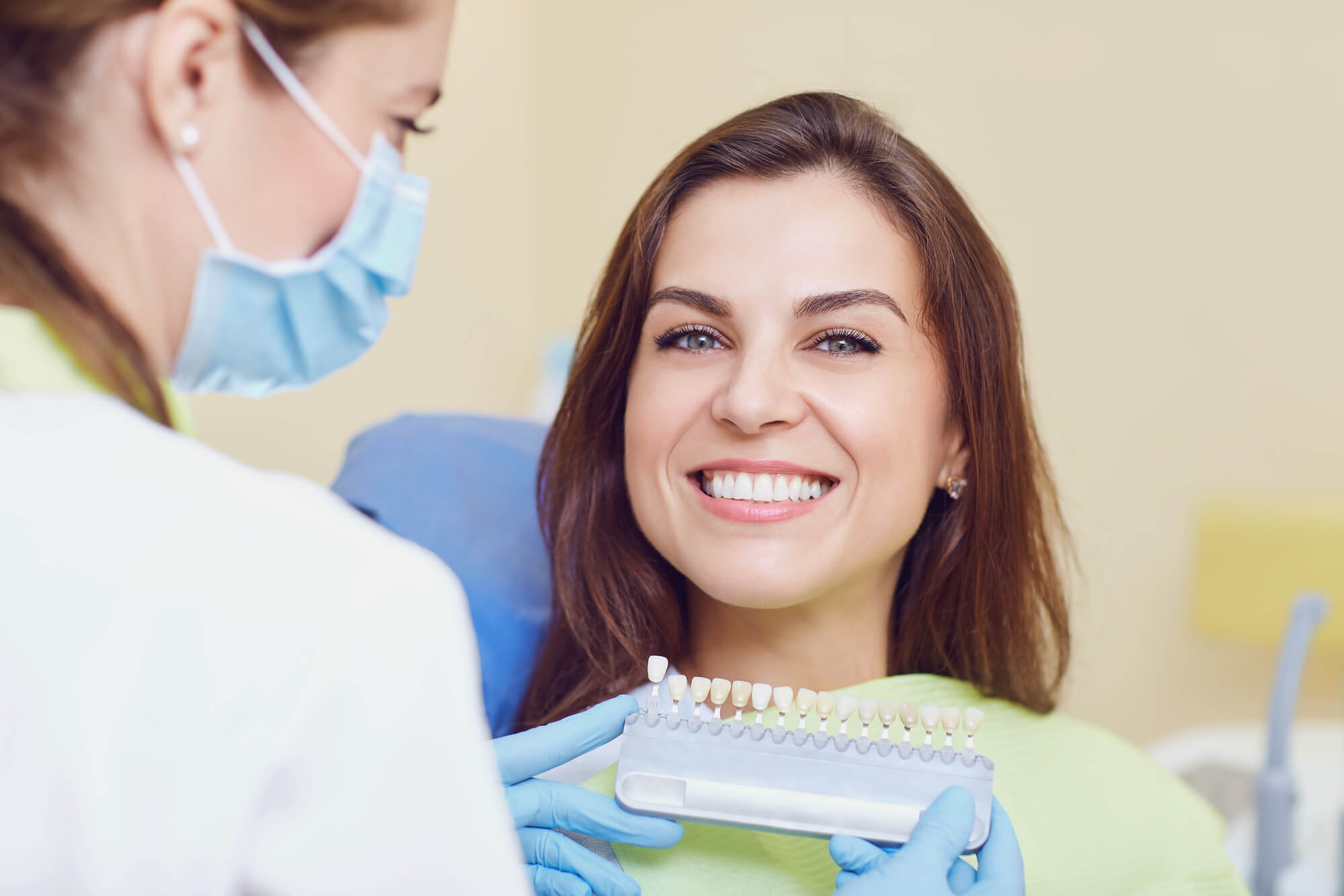 patient smiles before getting dental implants in Decatur